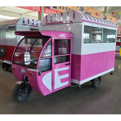 mobile ice cream vending tricycle