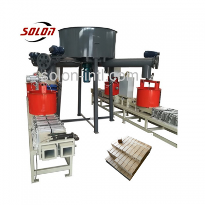 2020 good quality Wooden pallet leg making machine wood block machine production line