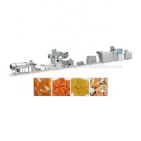 Hot sale full automatic 3d pani puri golgappa fryums pellet pallet making machine