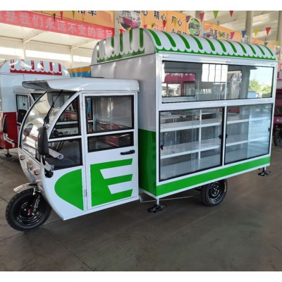 electric scooter three wheel food truck