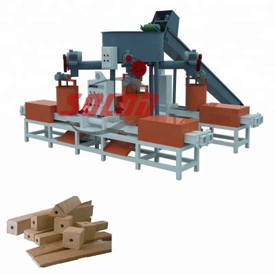 Solon offer wood sawdust block making machine for sale wood shaving block processing machine